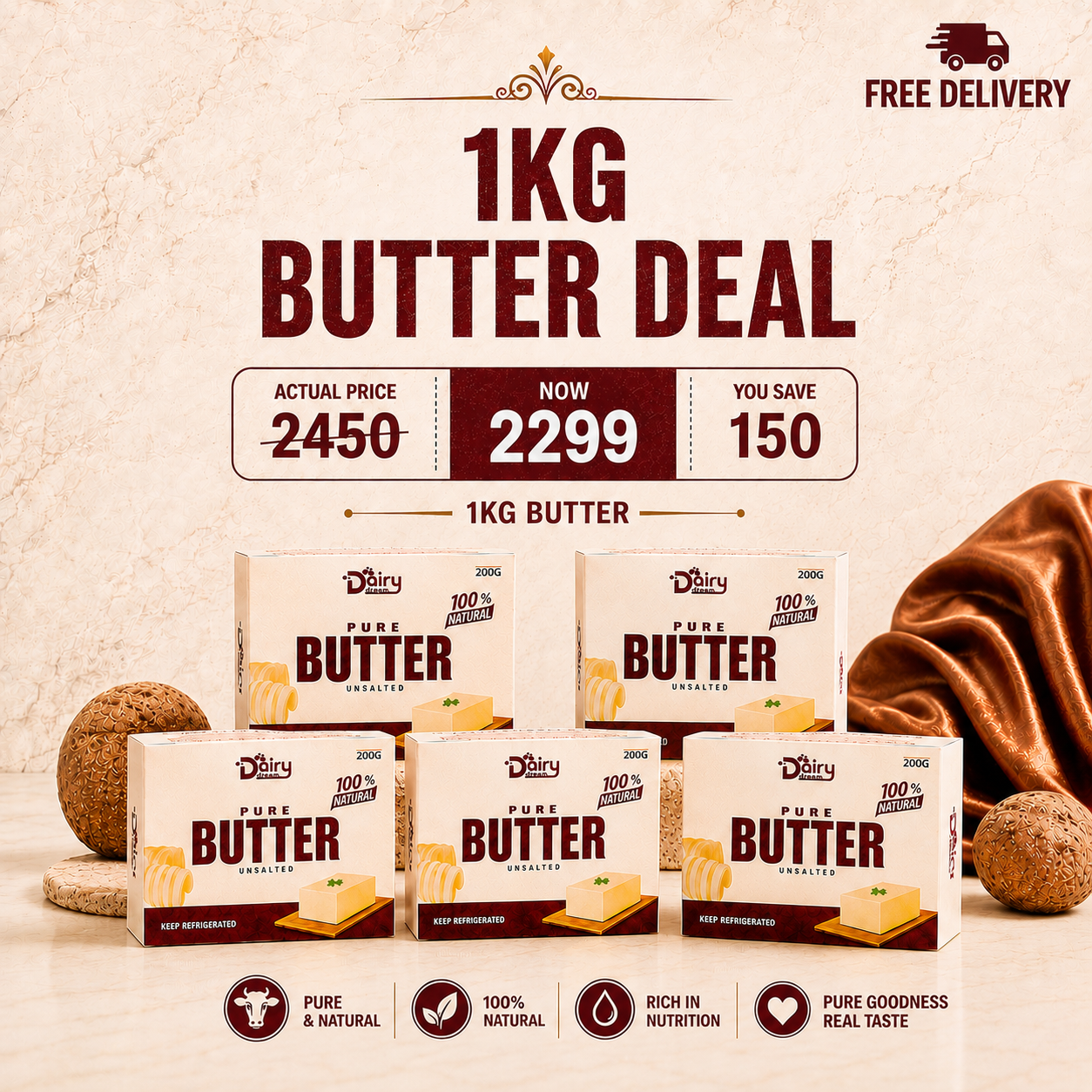 Butter Deal (Only Karachi)