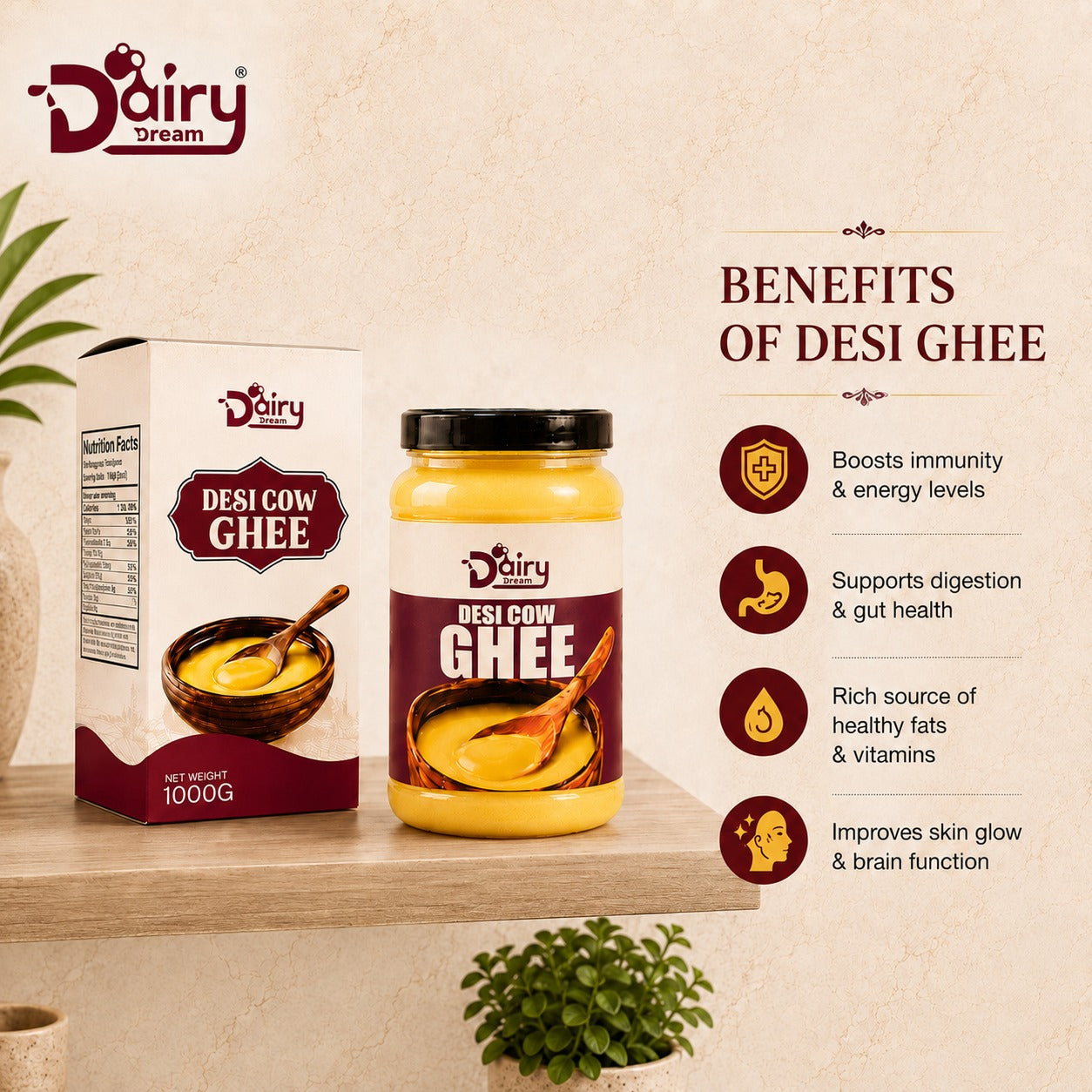 Desi Buffalo Ghee
