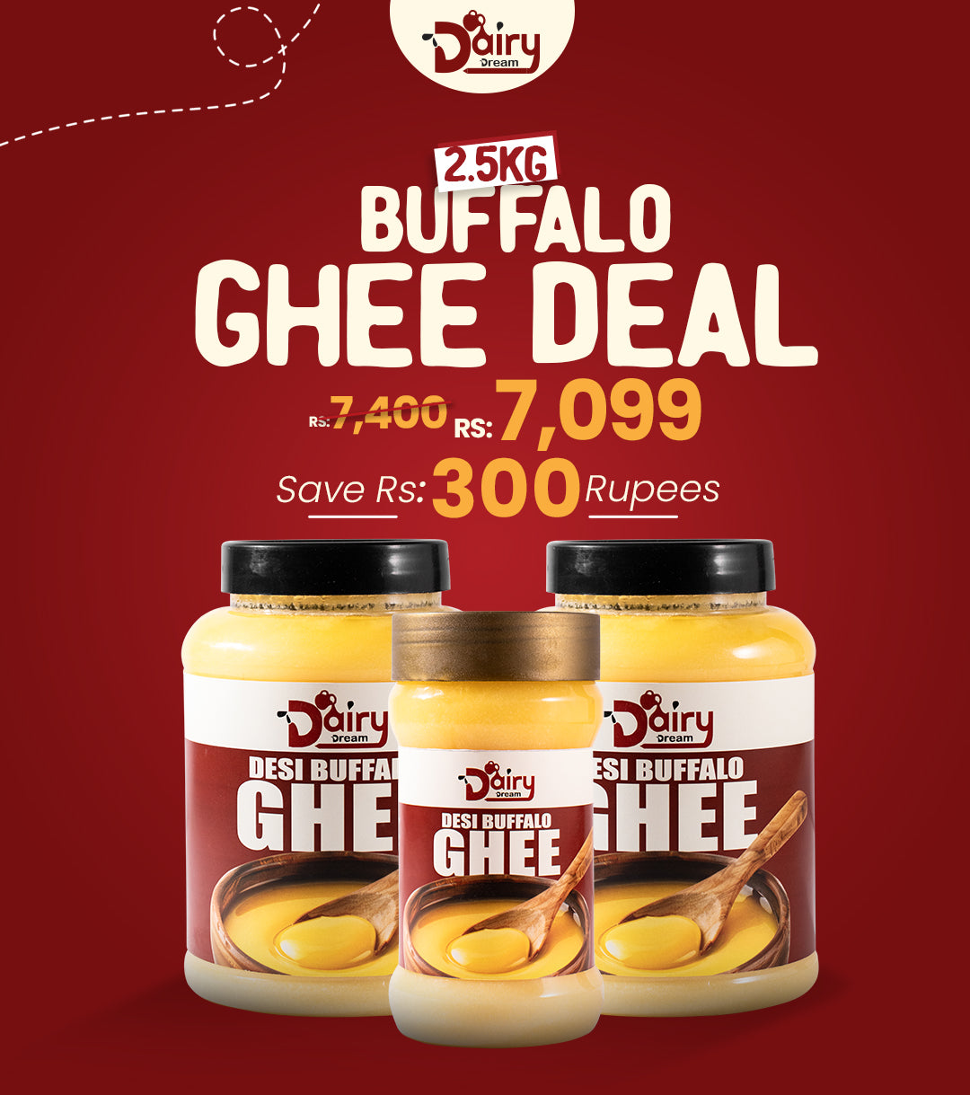 BUFFALO GHEE DEAL